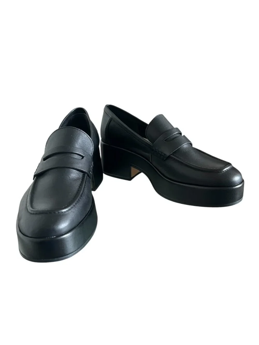 Dolce Vita Yanni Leather Loafer In Black Size 8.5 - Picture 8 of 11